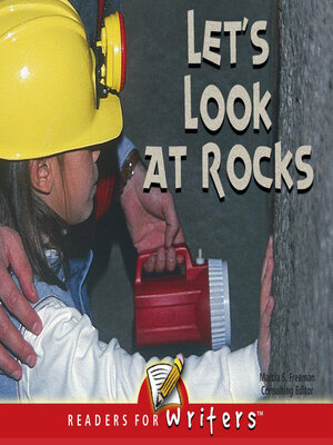 cover image of Let's Look at Rocks
